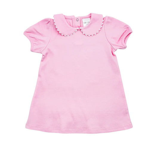 Short Sleeve Ricrac Dress