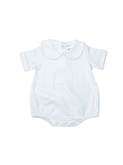 Piping Collared Bubble - Short Sleeve