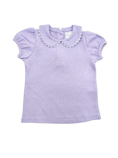 Scalloped Collar Shirt