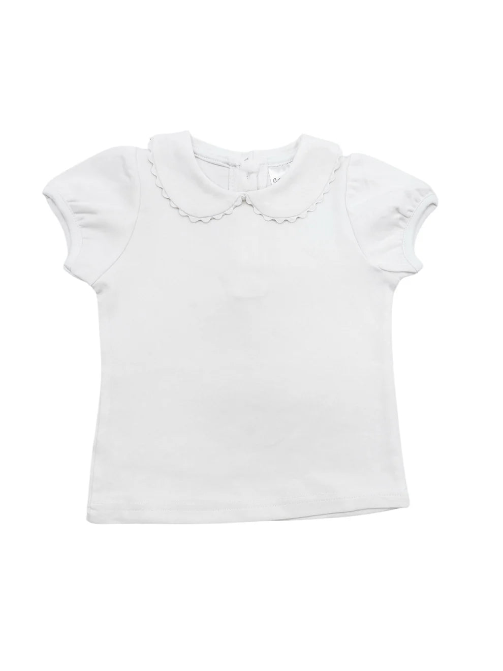 Scalloped Collar Shirt