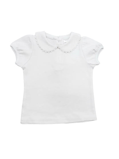 Scalloped Collar Shirt