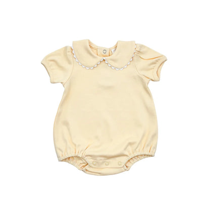 Scalloped Collared Bubble - Short Sleeve