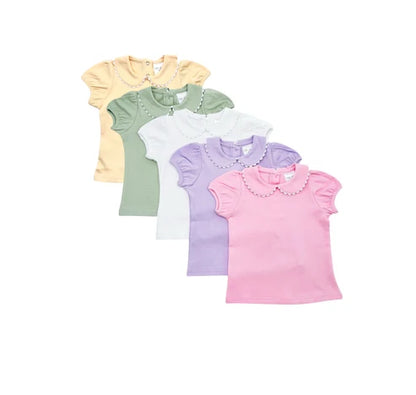 Scalloped Collar Shirt
