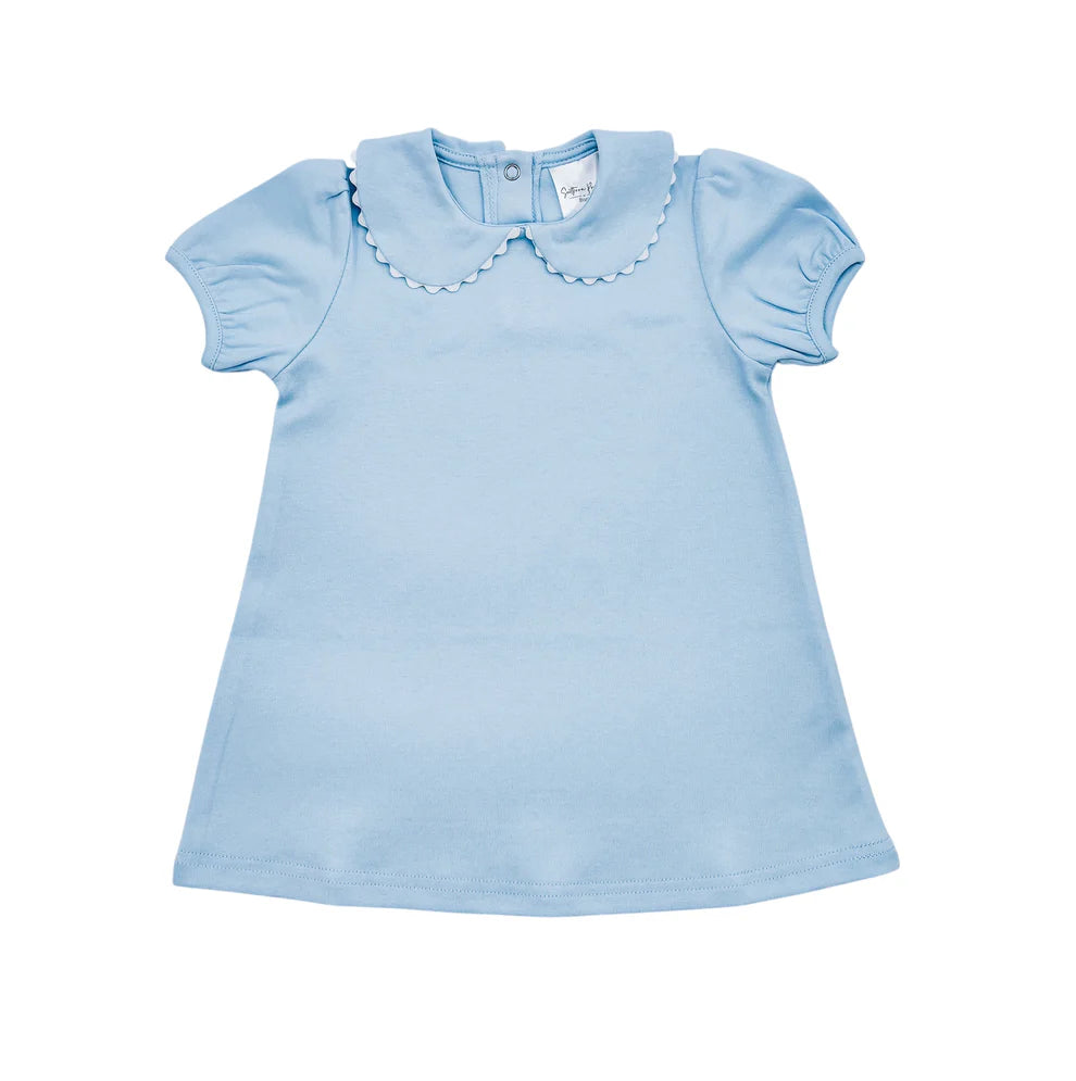 Short Sleeve Ricrac Dress