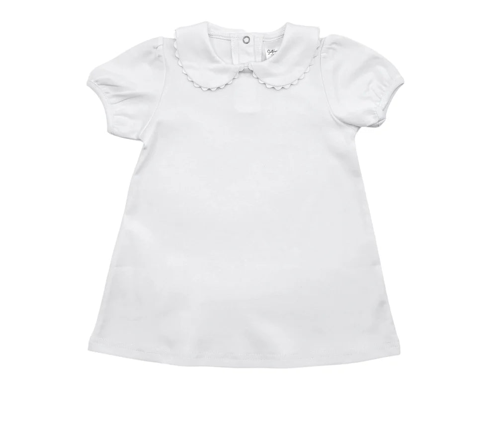 Short Sleeve Ricrac Dress