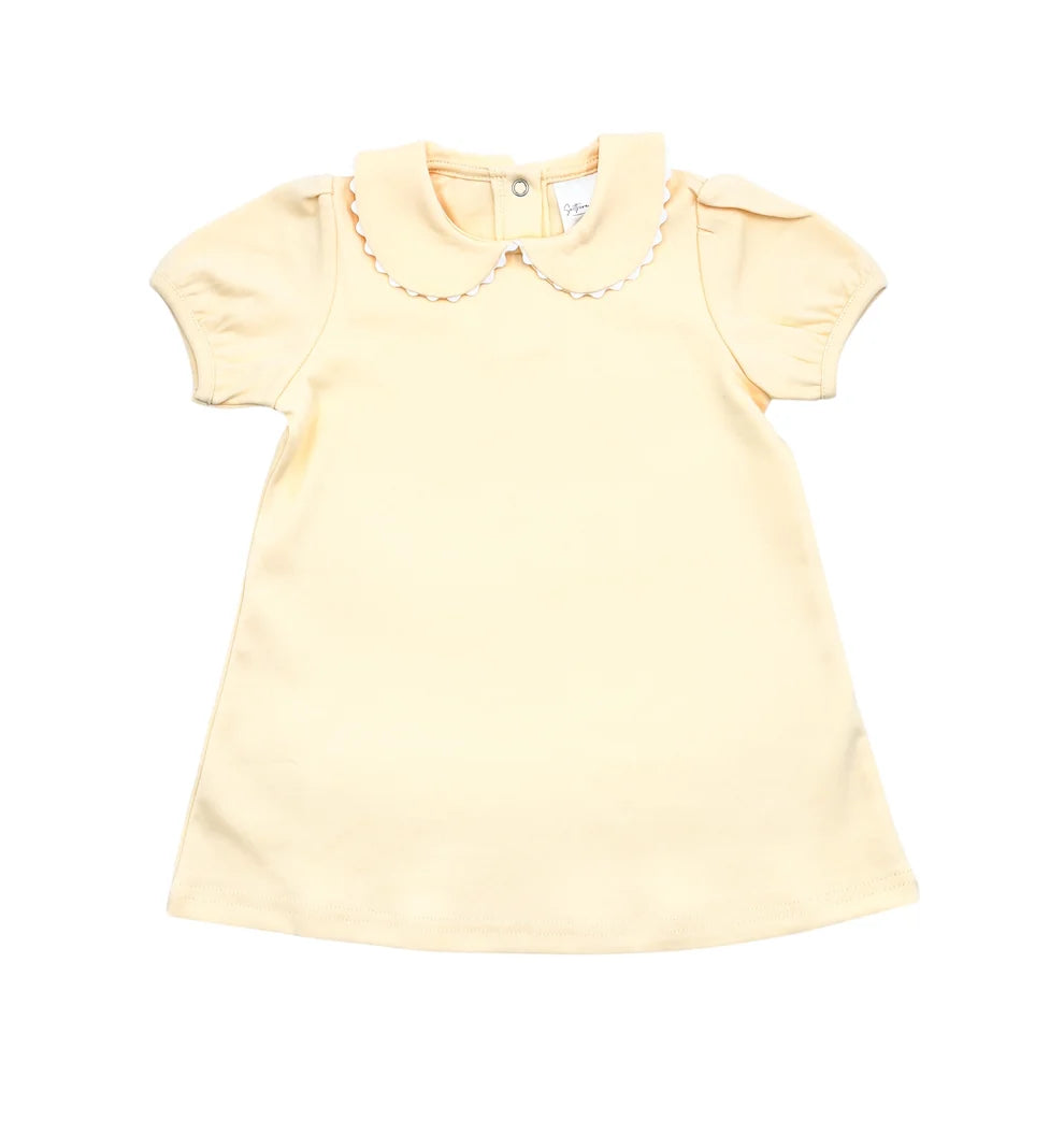 Short Sleeve Ricrac Dress