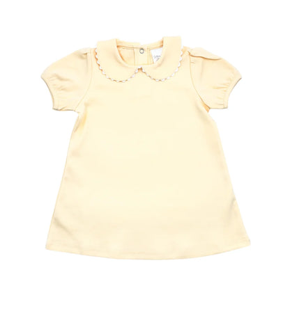 Short Sleeve Ricrac Dress