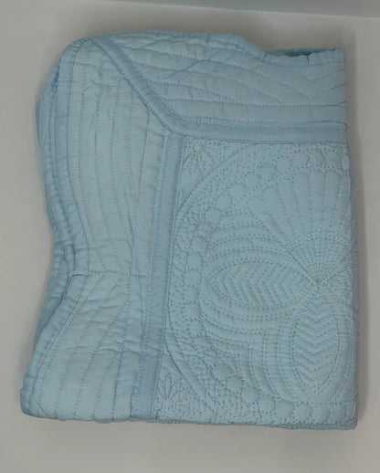 Heirloom Quilted Baby Blanket