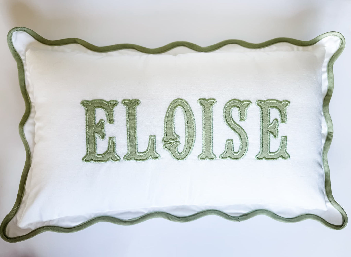 Applique Pillow Cover