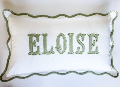 Applique Pillow Cover