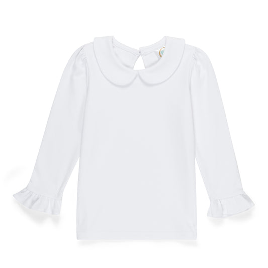 Peter Pan Long Sleeve with Ruffle