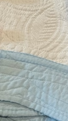 Heirloom Quilted Baby Blanket
