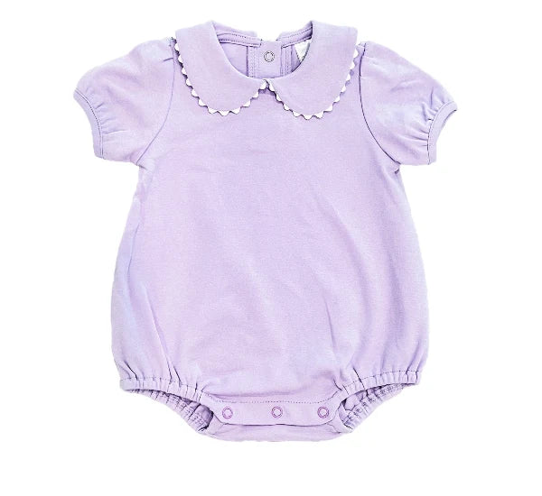 Scalloped Collared Bubble - Short Sleeve