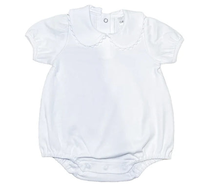 Scalloped Collared Bubble - Short Sleeve
